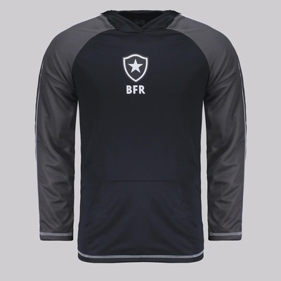 Blusão Manga Longa Botafogo Laçado FutFanatics Masculina - Foto 1