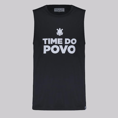 Camiseta Regata Corinthians Time Do Povo Masculina FutFanatics - Foto 1