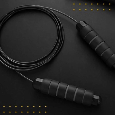 Corda de Pular Ajustável DK Fitness Academia Treino Funcional Resistente 2,8m - Foto 3
