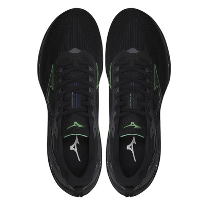 Tênis Mizuno Stratos 3 Corrida Preto - Masculino - Foto 3