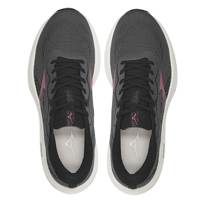 Tênis Mizuno Virtue Corrida Grafite - Feminino - Foto 3