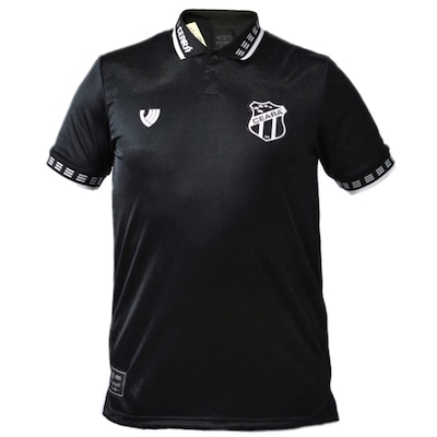 Camisa Ceará Polo 2025 Uniforme 3 Torcedor Vozão - Masculino - Foto 1