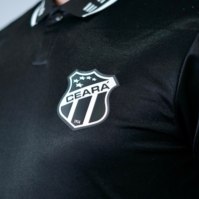 Camisa Ceará Polo 2025 Uniforme 3 Torcedor Vozão - Masculino - Foto 4