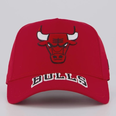 Boné Aba Curva New Era NBA Chicago Bulls 940 Visor Hit - Foto 2
