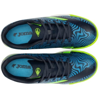 Chuteira De Futsal Joma Evolution Infantil + Bola Joma Campo Star - Foto 6
