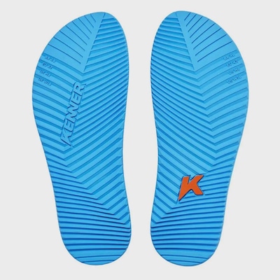 Chinelo De Dedo Kenner Masculina Red Colors Azul Sport Turquesa - Foto 3