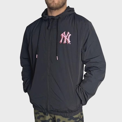 Jaqueta New Era Corta Vento All Core Street MLB Masculina - Foto 2