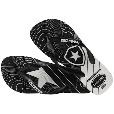 Chinelo De Dedo Havaianas Top Times Botafogo Masculino - Foto 4