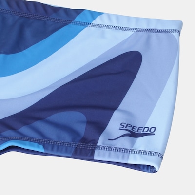 Sunga Boxer Masculina Speedo Beach Waves - Foto 4