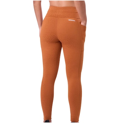 Calça Legging Authen 2 Bolsos Cós Ajustável Animal Texture Feminina - Foto 5