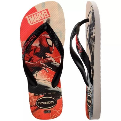Chinelo Havaianas Top Marvel Classics Masculino - Foto 5