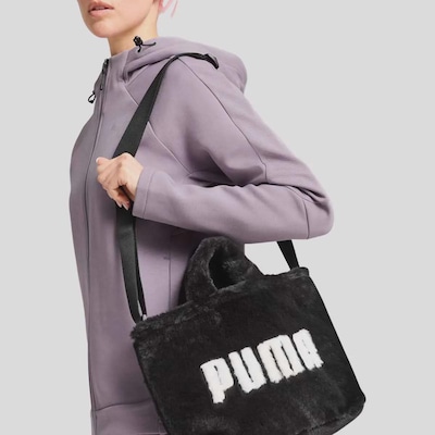 Bolsa Puma Core Fur Mini Tote - Foto 3