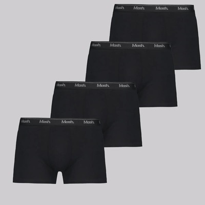 Kit Cueca Boxer Masculina Mash Cotton - 4 Unidades - Foto 1