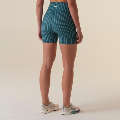 Bermuda Fila Future Sports Pinstripes Flow Feminina - Foto 2