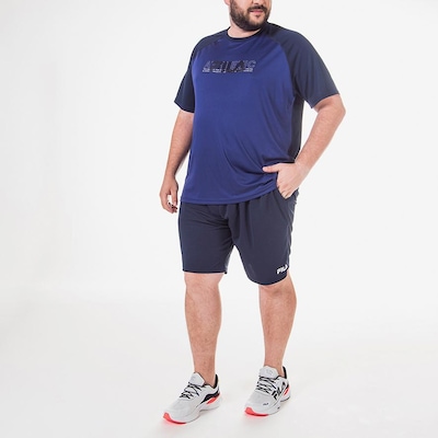 Bermuda Fila Sport Plus 9,5" Masculina - Foto 2
