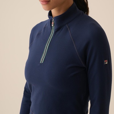 Blusa Manga Longa Fila Cropped Sport Club Feminina - Foto 4