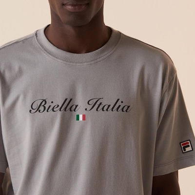 Camiseta Fila Comfort Biella Italia Masculina - Foto 4