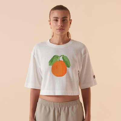 Camiseta Fila Oversized Orange Gt Feminina - Foto 1