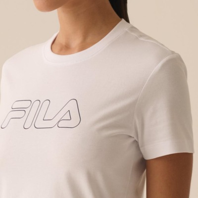 Camiseta Fila Regular Basic Outline Feminina - Foto 4