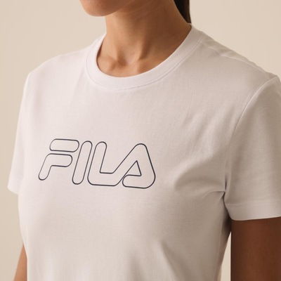 Camiseta Fila Regular Basic Outline Feminina - Foto 5