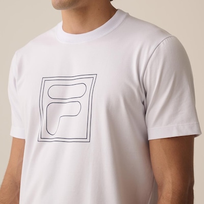 Camiseta Fila Regular Classic Outline Masculina - Foto 4