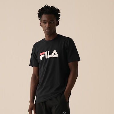Camiseta Fila Regular Letter Premium IV Masculina - Foto 4