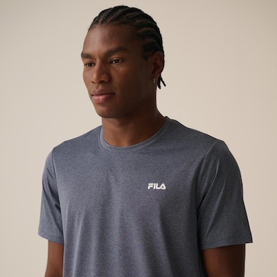 Camiseta Fila Sport Melange Lux Masculina - Foto 4