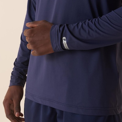 Camiseta Manga Longa Fila Sun Protect Breezy Masculina - Foto 4