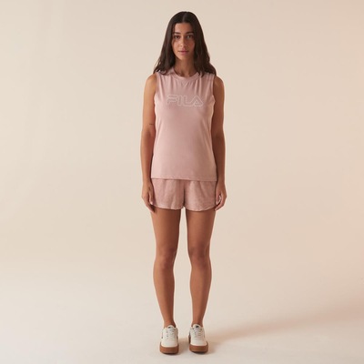 Camiseta Regata Fila Basic Regular Outline Feminina - Foto 3