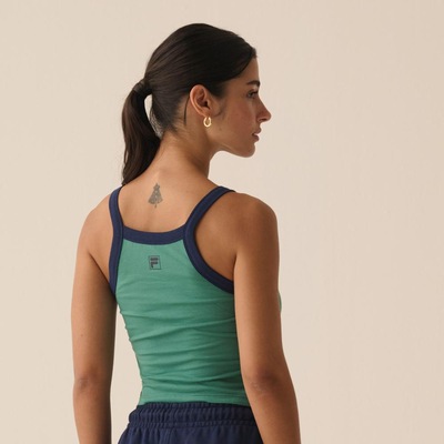 Camiseta Regata Fila Ribbed Letter Retro Feminina - Foto 2