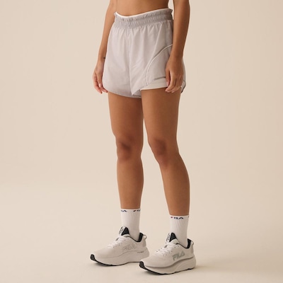Short Fila Duplo Line Future Sports Feminino - Foto 3