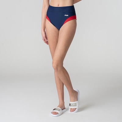 Sunquini Bottom Fila Hot Pants Feminino - Foto 2