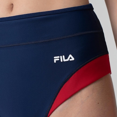 Sunquini Bottom Fila Hot Pants Feminino - Foto 4