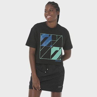 Camiseta Mizuno Street Logo - Feminina - Foto 1