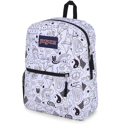 Mochila Jansport Cross Town Broken Broadcast 26 Litros - Foto 2