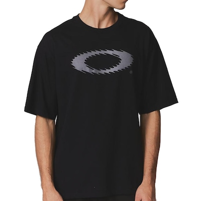 Camiseta Oakley Stretch Ellipse Logo SM26 Masculina - Foto 1
