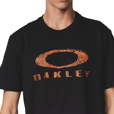 Camiseta Oakley Ellipse Fingerprint SM26 Masculina - Foto 3