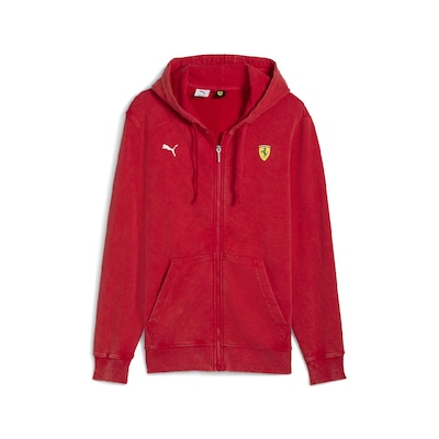 Jaqueta Puma Ferrari Vintage Hooded Masculina - Foto 1