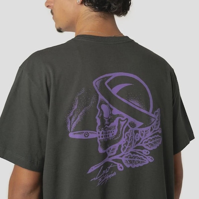 Camiseta Regular Lost Skull - Masculina - Foto 2