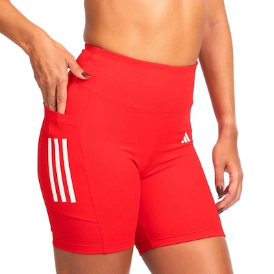 Short Adidas 3 Listras com Bolso Feminino - Foto 1