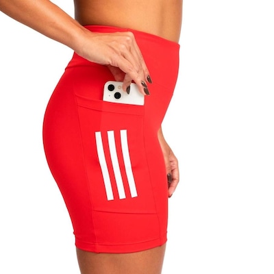 Short Adidas 3 Listras com Bolso Feminino - Foto 2