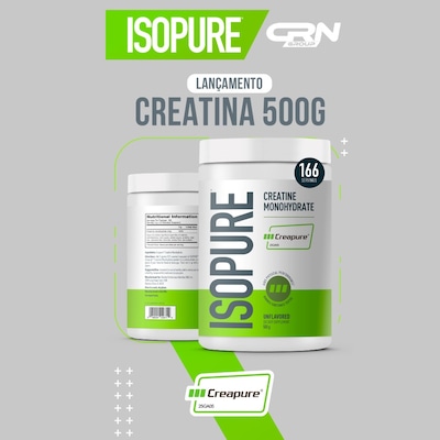 Creatina  Creapure® Importada ISOPURE 500g Sem Sabor - Foto 3