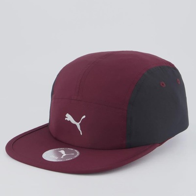 Boné Aba Reta Puma Running 5 Panel Unissex - Foto 1
