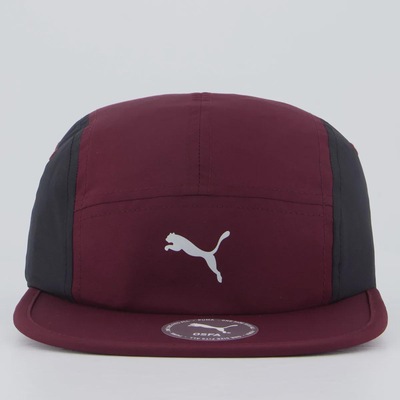 Boné Aba Reta Puma Running 5 Panel Unissex - Foto 2