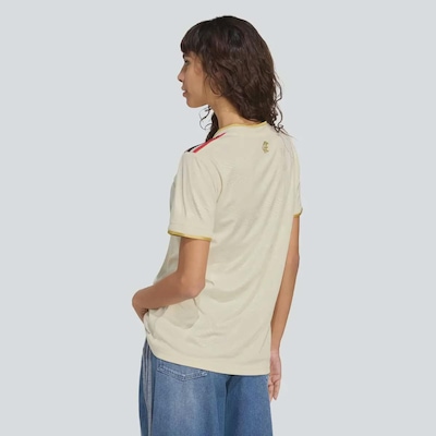 Camiseta do Flamengo III 25/26 Torcedor adidas Feminina - Foto 2