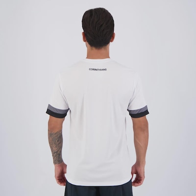 Camiseta Corinthians Details Masculina FutFanatics - Foto 4
