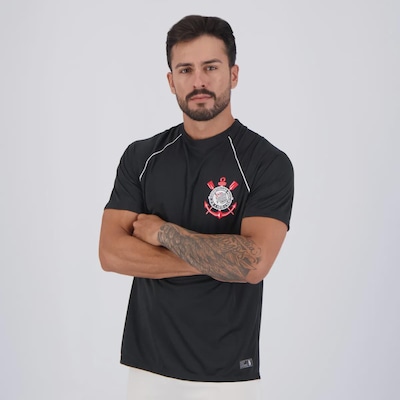 Camiseta Corinthians Logo Masculina FutFanatics - Foto 3