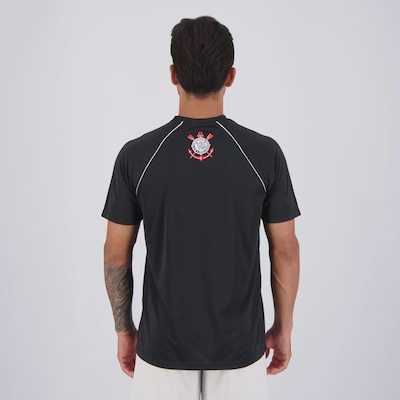 Camiseta Corinthians Logo Masculina FutFanatics - Foto 4