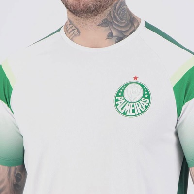 Camiseta Do Palmeiras R. Veiga 23 Alviverde Masculina FutFanatics - Foto 5