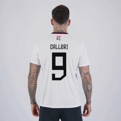Camiseta São Paulo Calleri 9 Amago Masculina FutFanatics - Foto 1